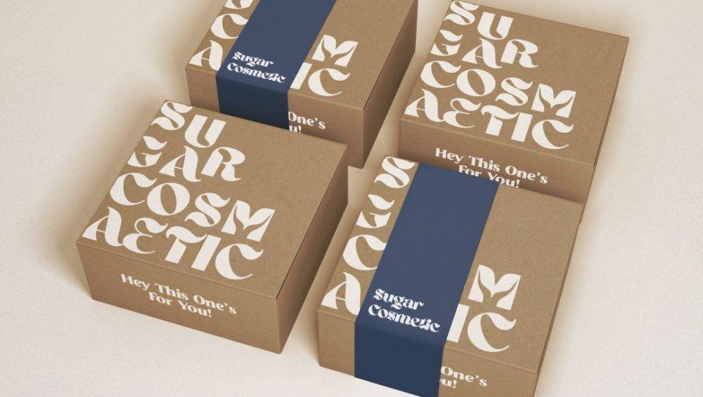 Sugar Cosmetic boxes